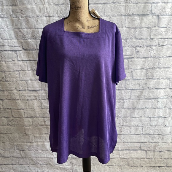 Bentley Blue Tops - New Scoop Blouse